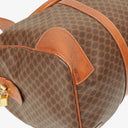 Celine Vintage Macadam Triomphe Brown Travel Bag