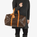 Louis Vuitton Sac Souple 45 Monogram Canvas Travel Bag