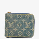 Louis Vuitton Monogram Denim Mini Zippy Wallet