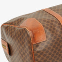 Celine Vintage Macadam Triomphe Brown Travel Bag