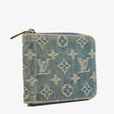 Louis Vuitton Monogram Denim Mini Zippy Wallet