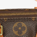 Louis Vuitton Nano Speedy Bandouliere Limited Edition World Tour Monogram Canvas Bag