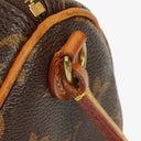 Louis Vuitton Nano Speedy Bandouliere Limited Edition World Tour Monogram Canvas Bag