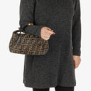 Fendi Zucca Canvas Cosmetic Bag