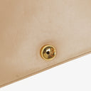 Chanel Classic Full Flap Bag Beige Quilted Lambskin 24K Gold-Plated Hardware