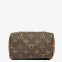 Louis Vuitton Nano Speedy Bandouliere Limited Edition World Tour Monogram Canvas Bag