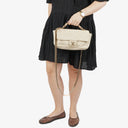 Chanel Neutral Chic Quilted Caviar Leather Single Flap Bag