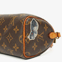 Louis Vuitton Nano Speedy Bandouliere Limited Edition World Tour Monogram Canvas Bag