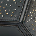 Fendi Navy Baguette Soft Trunk Handbag