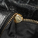 Miu Miu Vitello Black Satchel Bag