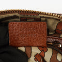 Gucci Brown Leather Signoria Hobo Shoulder Bag