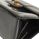 Chanel 2.55 Black Patent Leather Shoulder Bag&nbsp;