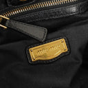 Miu Miu Vitello Black Satchel Bag