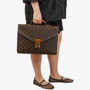 Louis Vuitton Serviette Ambassador Monogram Canvas Briefcase