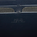 Fendi Navy Baguette Soft Trunk Handbag