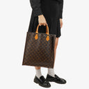 Louis Vuitton Sac Plat Monogram Canvas Bag