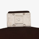 Fendi Navy Baguette Soft Trunk Handbag
