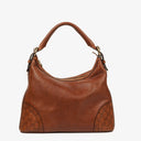 Gucci Brown Leather Signoria Hobo Shoulder Bag
