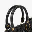 Miu Miu Vitello Black Satchel Bag