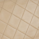 Chanel Classic Full Flap Bag Beige Quilted Lambskin 24K Gold-Plated Hardware