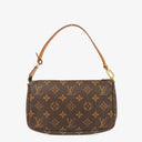 Louis Vuitton Pochette Accessoires Monogram Canvas Clutch Handbag