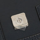 Fendi Navy Baguette Soft Trunk Handbag