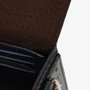 Fendi Navy Baguette Soft Trunk Handbag