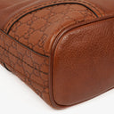Gucci Brown Leather Signoria Hobo Shoulder Bag