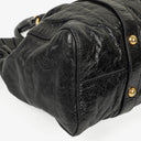 Miu Miu Vitello Black Satchel Bag