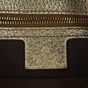 Gucci Beige/Metalic GG Canvas Horsebit Shoulder Bag