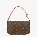 Louis Vuitton Pochette Accessoires Monogram Canvas Clutch Handbag