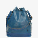 Louis Vuitton Noe Grande GM Blue Epi Leather Shoulder Bag