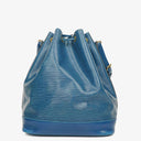 Louis Vuitton Noe Grande GM Blue Epi Leather Shoulder Bag