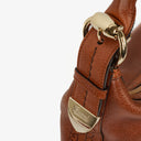 Gucci Brown Leather Signoria Hobo Shoulder Bag