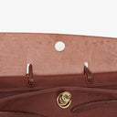 Hermes Herbag Toile Vache Hunter Havane MM 2 In 1 Bag