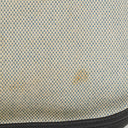 Sac Hermes Evelyne I 32 Clemence bleu indigo en toile et cuir