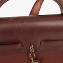 Hermes Herbag Toile Vache Hunter Havane MM 2 In 1 Bag