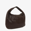 Bottega Veneta Medium Brown Nappa Intrecciato Veneta Hobo Bag
