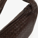 Bottega Veneta Medium Brown Nappa Intrecciato Veneta Hobo Bag