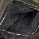 Loewe Olive Green Aire Patent Leather Anagram Nappa Shoulder Bag