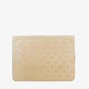 Chanel Medium Classic Single Flap Bag Beige Quilted Lambskin