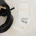 Chloe Black/Neutral Raffia Small Sense Basket Bag