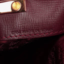 Cartier Must De Cartier Burgundy Leather Small Bucket Bag
