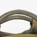 Loewe Olive Green Aire Patent Leather Anagram Nappa Shoulder Bag