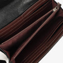 Chanel Long Flap Black Quillted Lambskin Wallet