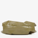 Loewe Olive Green Aire Patent Leather Anagram Nappa Shoulder Bag