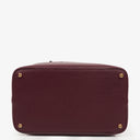Cartier Must De Cartier Burgundy Leather Small Bucket Bag