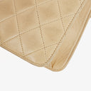 Chanel Medium Classic Single Flap Bag Beige Quilted Lambskin