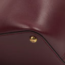 Cartier Must De Cartier Burgundy Leather Small Bucket Bag