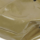 Loewe Olive Green Aire Patent Leather Anagram Nappa Shoulder Bag